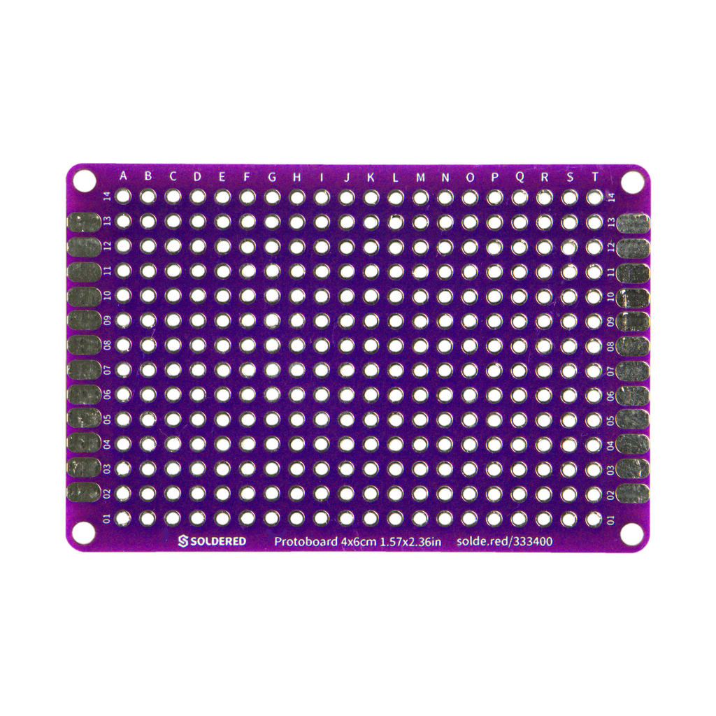Soldered Bušena pločica (protoboard)