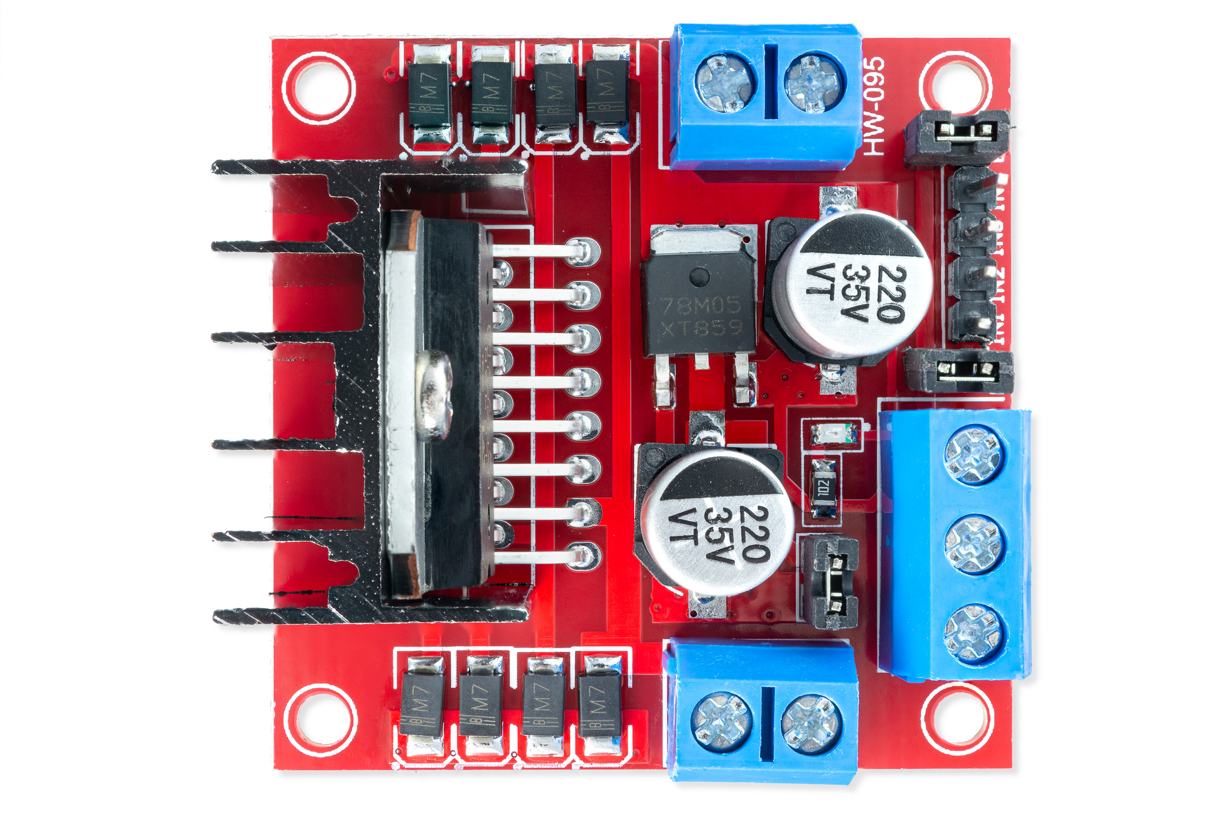 H-Bridge Arduino DC Motor Driver Dual L298N